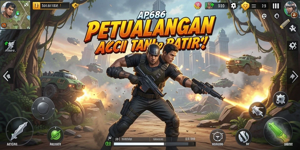 Gameplay seru dan mendebarkan di AP686.