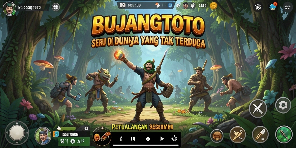 Tampilan gameplay BUJANGTOTO yang mengasyikkan dan penuh petualangan.