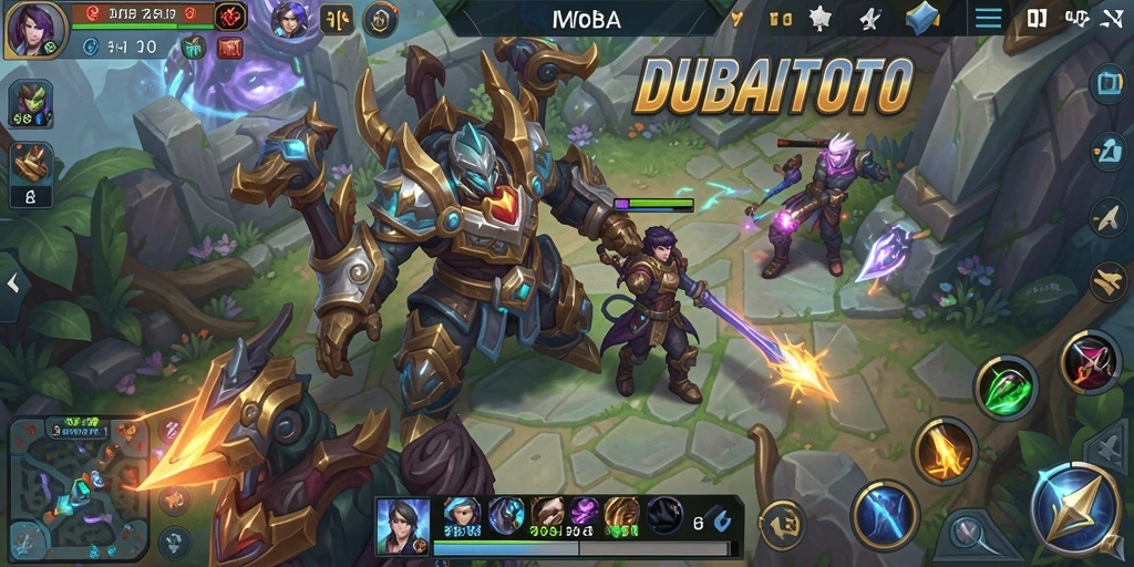 Tampilan aksi seru dalam gameplay DUBAITOTO yang memukau.