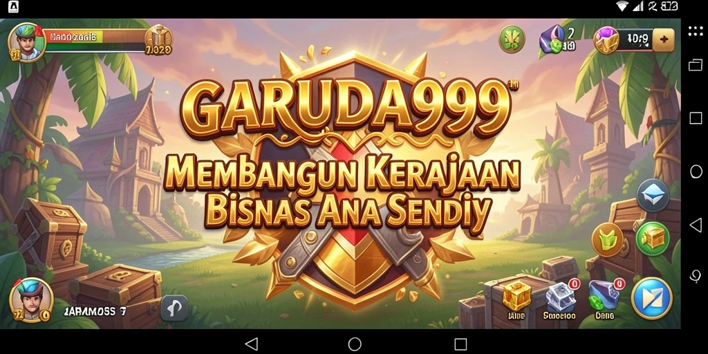 Tampilan gameplay Garuda999 yang menarik dengan berbagai elemen Tycoon.