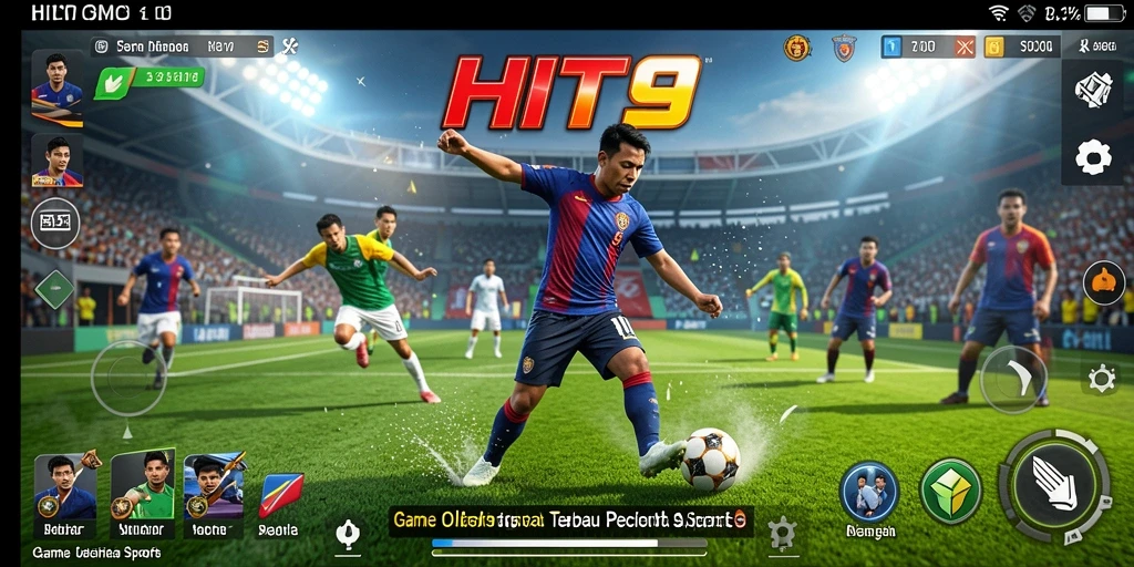 Gameplay HIT9 yang memukau dan realistis dalam dunia olahraga.