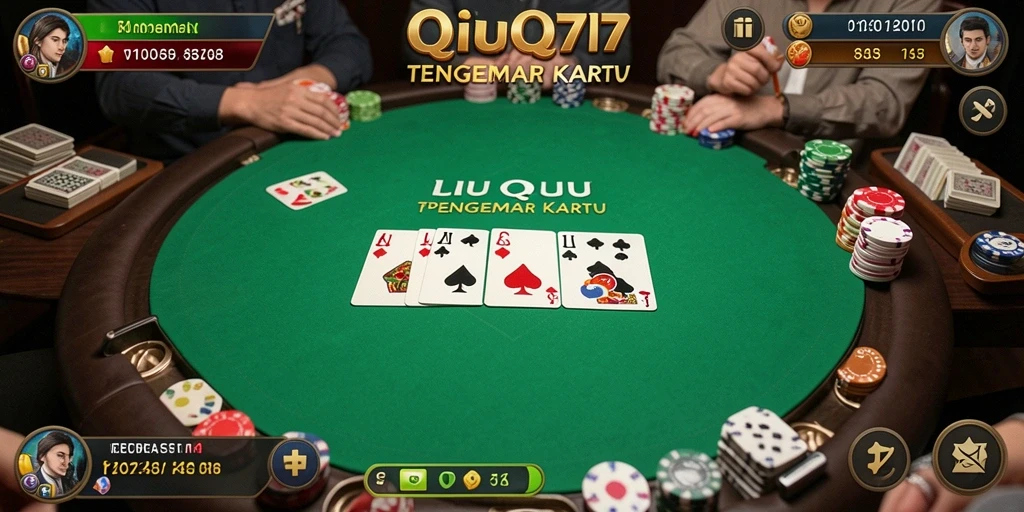 Screenshot utama LENGKAP777 menampilkan gameplay seru QiuQiu.