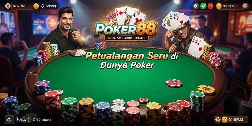 Gameplay seru POKER88 dengan grafik menawan dan tantangan menarik.