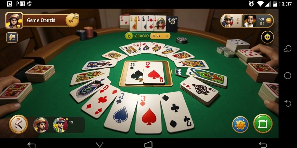 Tampilan gameplay Gaple yang seru dan interaktif di PRG007.