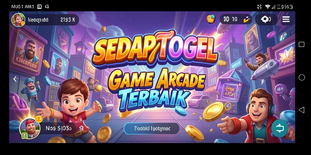 Tampilan gameplay seru dan menantang dari SEDAPTOGEL.
