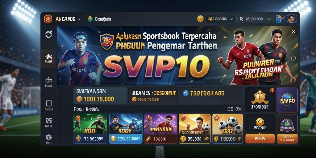 Tampilan menarik dalam gameplay Sportsbook SVIP10.